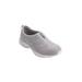 Wide Width Women's The Brony Sneaker by Easy Spirit in Alloy Grey (Size 11 W)