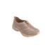 Wide Width Women's The Brony Sneaker by Easy Spirit in Taupe (Size 9 1/2 W)