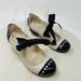 Anthropologie Shoes | Anthropologie All Black Pumps 36.5 6.5 Gray Black Fishtail Bow Heels Retro Shoes | Color: Black/Gray | Size: 6.5