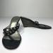 Coach Shoes | Coach Harllow Wedges Size 9 B 3.5" Heels | Color: Black/Silver | Size: 9