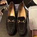 Gucci Shoes | Gucci Suede Loafer Heels | Color: Black | Size: 9