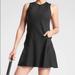 Athleta Dresses | Nwot Black Athleta Mesh Match Point Dress | Color: Black | Size: Xs