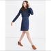 Madewell Dresses | Madewell Denim Button Down Ruffle Dress | Color: Blue | Size: 2