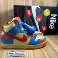 Nike Shoes | New Nike Dunk High 1985 Orange Acid Wash White Tan Dd9404-800 Shoes | Color: Orange/White | Size: 8.5