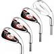 Young Gun SGS X Junior Kids Golf Left Hand Irons & Wedges Age: 9-11