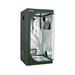 Costway 32 x 32 x 63 Inch Mylar Hydroponic Grow Tent with Observation Window and Floor Tray-Black