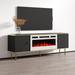 Camelia WH-EF Electric Fireplace 63" TV Stand