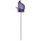 Sunset Vista Designs 418798 - Purple Haunted House Plant Pick (16306) Lawn and Garden Seasonal Stakes