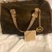 Michael Kors Bags | !!Micheal Kors!! Suede Brown Hand Bag | Color: Brown/Cream | Size: Os