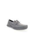 Men's Propét® Viasol Lace Men's Boat Shoes by Propet in Grey (Size 11 1/2 M)