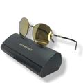 Burberry Accessories | Authentic Burberry Polarized 18k Gold Plated Aviator Check Sunglasses | Color: Gold/Tan | Size: Os