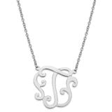Giani Bernini Jewelry | Giani Bernini Sterling Silver Necklace, "T" Initial Pendant Necklace | Color: Silver | Size: Os