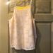 Anthropologie Tops | Anthropologie Lace Tank Sz M | Color: Cream/Yellow | Size: M