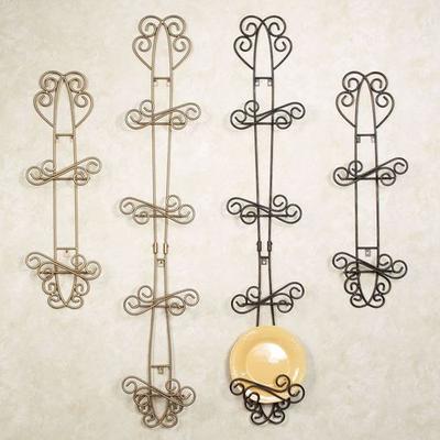 Poetic Motion Plate Rack, Four Plate, Bronze