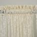 Lilijan Home & Curtain Cream Lace Classic Sheers Curtain Panels, Sheer Window Curtain, Shabby Chic Polyester in White | 95 H x 52 W in | Wayfair