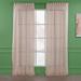 Lilijan Home & Curtain Extra Long & Extra Wide Dots Lace Patterned Sheer Curtain Panels Polyester in Pink | 168 H x 52 W in | Wayfair