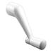 Prime-Line Casement Operator Crank Handle, Steel in White | 5.35 H x 3.75 W x 1.2 D in | Wayfair H 3713