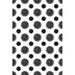 Black/White 72 x 48 x 0.06 in Area Rug - Winston Porter Jmyiah Floral Machine Woven Indoor/Outdoor Area Rug | 72 H x 48 W x 0.06 D in | Wayfair