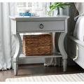 Birch Lane™ Levin 1 Drawer Nightstand Wood in Gray | 30 H x 30 W x 20 D in | Wayfair BE7D22268FEB4FB785E445094E429397