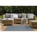 Gray/White 84 x 0.08 in Area Rug - Dakota Fields Ahlyvia MAYLAY BABYDOLL BLUE Outdoor Rug By Tiffany Wong Polyester | 84 H x 0.08 D in | Wayfair