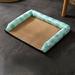 Tucker Murphy Pet™ Dog Kennel Summer Mat Dog Bed Sleeping Mat Removable Pet Mat Cotton in Green | 4.72 H x 35.43 W x 25.6 D in | Wayfair