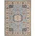 Nourison Majestic 9'x12' Light Blue Multicolor Persian Area Rug - Nourison MST03