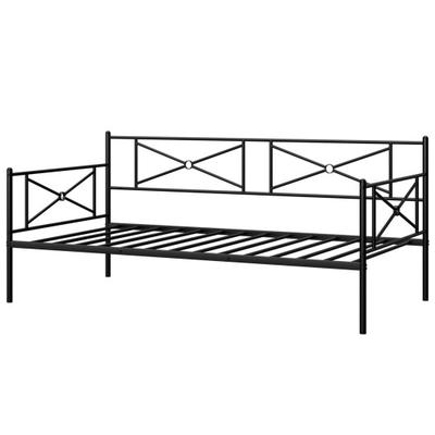 Costway Metal Daybed Twin Bed Frame Stable Steel S...
