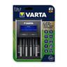 Caricabatterie VARTA lcd dual tech per batterie agli ioni di litio e ni-mh senza batterie