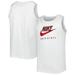 Men's Nike White Ohio State Buckeyes Spring Break Futura Performance Tank Top