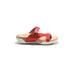 Women's Darline Thong Sandal by Hälsa in Red (Size 7 M)