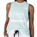 Under Armour Tops | New Under Armour Top Tank Womens Shirt Mint White Size Small | Color: Blue/White | Size: S