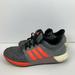 Adidas Shoes | Adidas Primeknit Solar Boost Running Shoes Grey Orange S42178 Mens Size 10 | Color: Gray | Size: 10