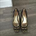 Coach Shoes | Coach Brown Wedge Shoes Size 7.5b $40 | Color: Brown | Size: 7.5