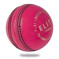 Cricnix Cricket Ball Elite Pink Leather 156g (3-Pack) for T20 or Night Match