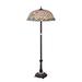 Meyda Lighting Tiffany Fishscale 62 Inch Floor Lamp - 108588