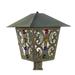 Meyda Lighting Julie 21 Inch Tall Outdoor Post Lamp - 119834