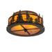 Meyda Lighting Tall Pines 16 Inch 8 Light Semi Flush Mount - 233628