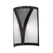 Meyda Lighting Stiletto 12 Inch Tall 2 Light Outdoor Wall Light - 245055