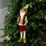 Poseable Whimsical Elf Christmas Figurine - 18"