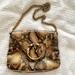 Gucci Bags | Gucci | Python Snakeskin Double Horse Head Bag Purse | Color: Gold | Size: Os