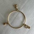 Kate Spade Jewelry | Kate Spade Bridal Charm Gold Bracelet | Color: Gold | Size: Os