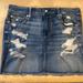 American Eagle Outfitters Skirts | American Eagle, High Rise Mini, Size 14, Light Blue, Nwot | Color: Blue | Size: 14