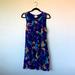 Anthropologie Dresses | Anthropologie Blue Floral Dress | Color: Blue | Size: 6