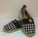 Tory Burch Shoes | Gently Used - Women's Plaid Tory Burch Loafers - | Color: Blue/White | Size: 8