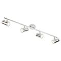 LITECRAFT Trisha Spotlight Bar Bathroom Adjustable 4 Light in Polished Chrome