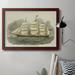 Longshore Tides Antique Clipper Ship IV Premium Framed Canvas- Ready To Hang Canvas, Solid Wood in Gray | 16 H x 20 W x 2.5 D in | Wayfair