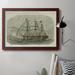 Longshore Tides Antique Clipper Ship I Premium Framed Canvas- Ready To Hang Canvas, Solid Wood in Brown/Gray | 16 H x 20 W x 2.5 D in | Wayfair