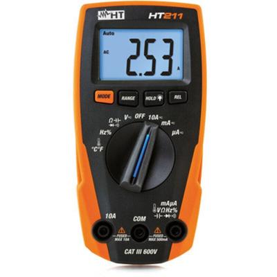 HT211 Hand-Multimeter digital cat iii 600 v Anzeige (Counts): 4000 - Ht Instruments