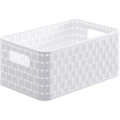 Korb Country A5, 6 l weiß Boxen, Körbchen & Kisten - Rotho Image
