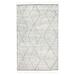 Carson Carrington Tarsele Hand-Knotted Trellis Cream/ Black Area Rug